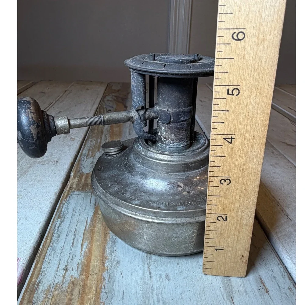 Antique Manning Bowman Camp Stove Heater Patent April 26 1910 Meriden CT READ